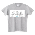 水晶 日本式双晶 QUARTZ すいしょう にほんしきそうしょう 鉱物 結晶図 半袖Tシャツ